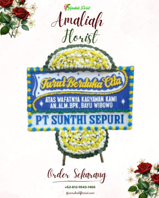 Papan Bunga Duka di Kedunglumbu
