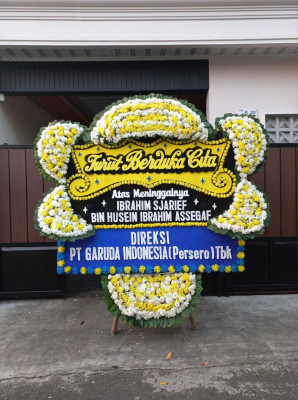 Papan Bunga Duka di Kedunglumbu